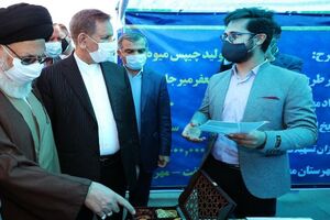 بهره برداری از مرکز خدمات جامع سلامت روستای احمد آباد با حضور معاون اول رییس جمهور 