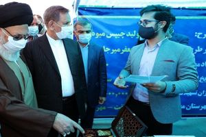 بهره برداری از مرکز خدمات جامع سلامت روستای احمد آباد با حضور معاون اول رییس جمهور 