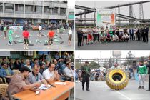 مسابقات قویترین مردان ذوب آهن برگزار شد