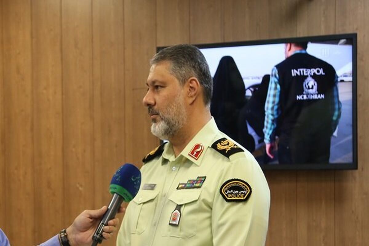 رئیس پلیس بین‌الملل فراجا سردار مجید کریمی
