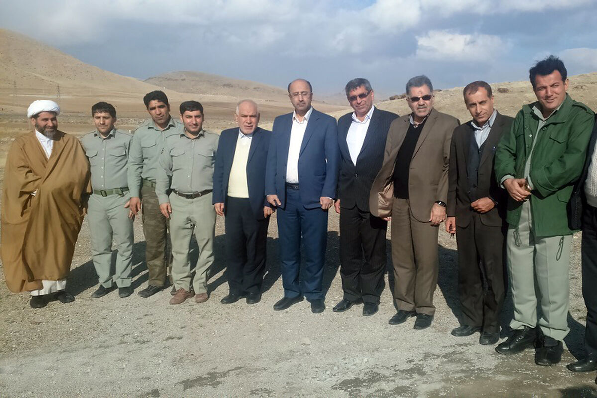 بازدید رئیس کل دادگستری لرستان از سفیدکوه ازنا