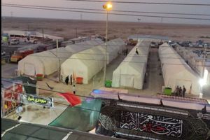 اسکان ۵۰۰۰ زائر اربعین در موکب حضرت احمدبن موسی(ع) شیراز