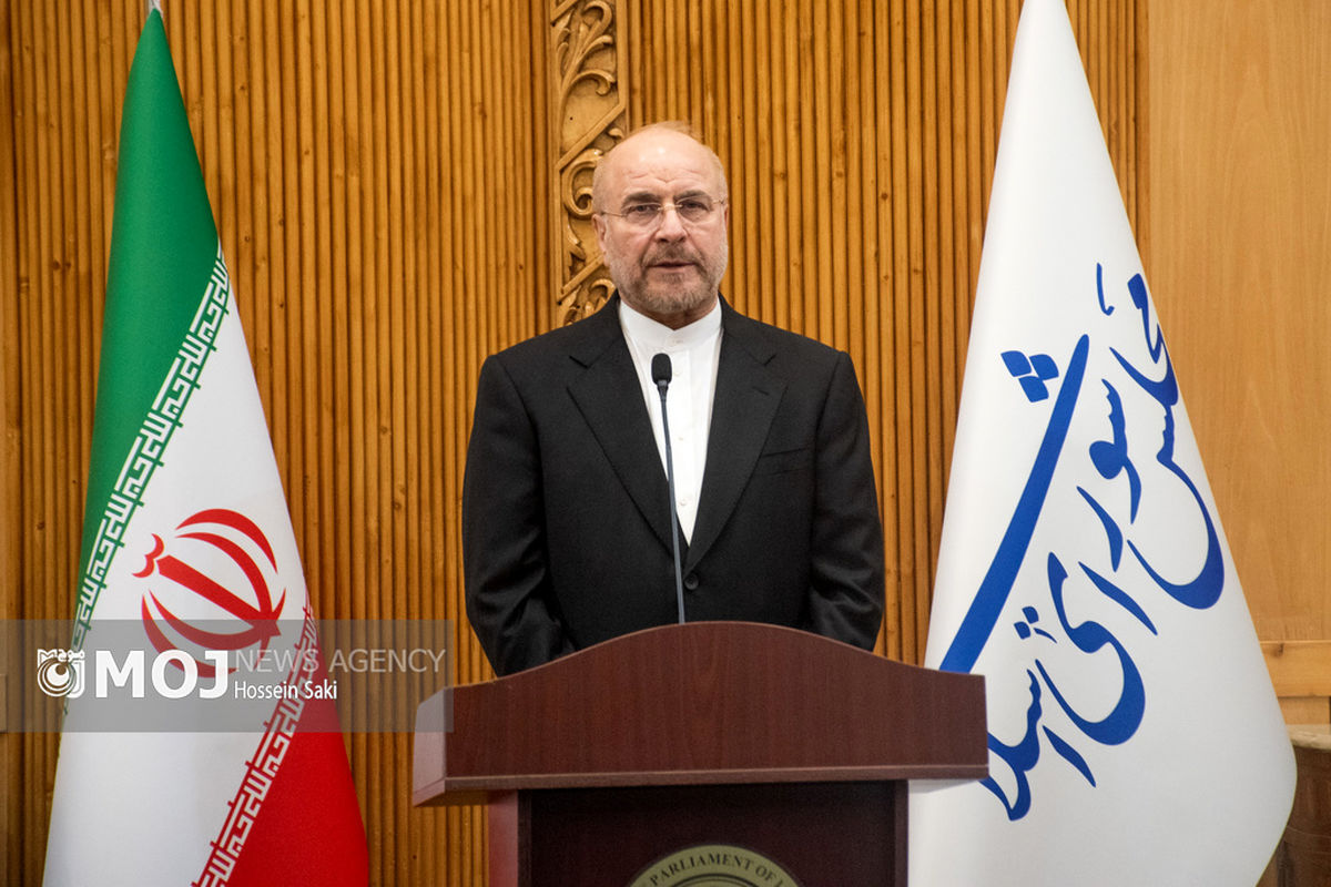 مراسم استقبال از قالیباف رییس مجلس شورای اسلامی