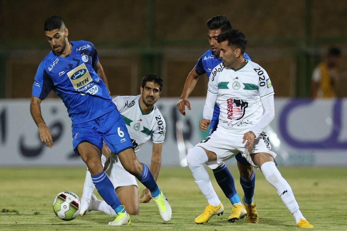بازی استقلال و ذوب اهن