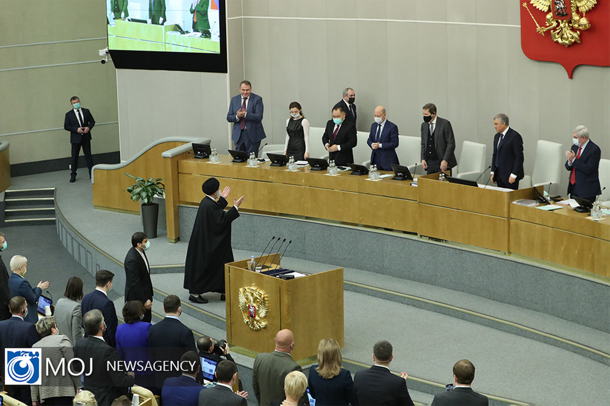 سخنرانی رییس جمهوری در دومای روسیه 