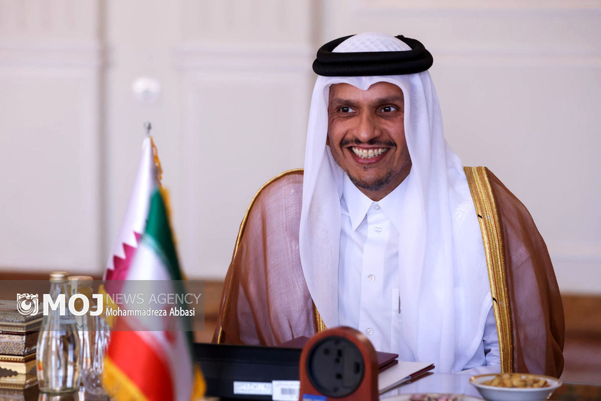 دیدار نخست‌وزیر و وزیر خارجه قطر با وزیر امور خارجه