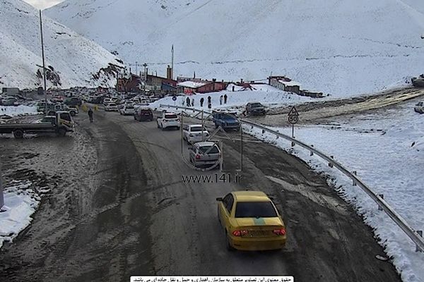 ممنوعیت تردد در مسیر جنوب به شمال محور چالوس و آزادراه تهران - شمال