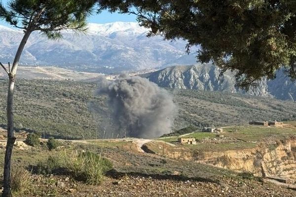 بمباران  مناطق مختلف جنوب لبنان توسط رژیم صهیونیستی