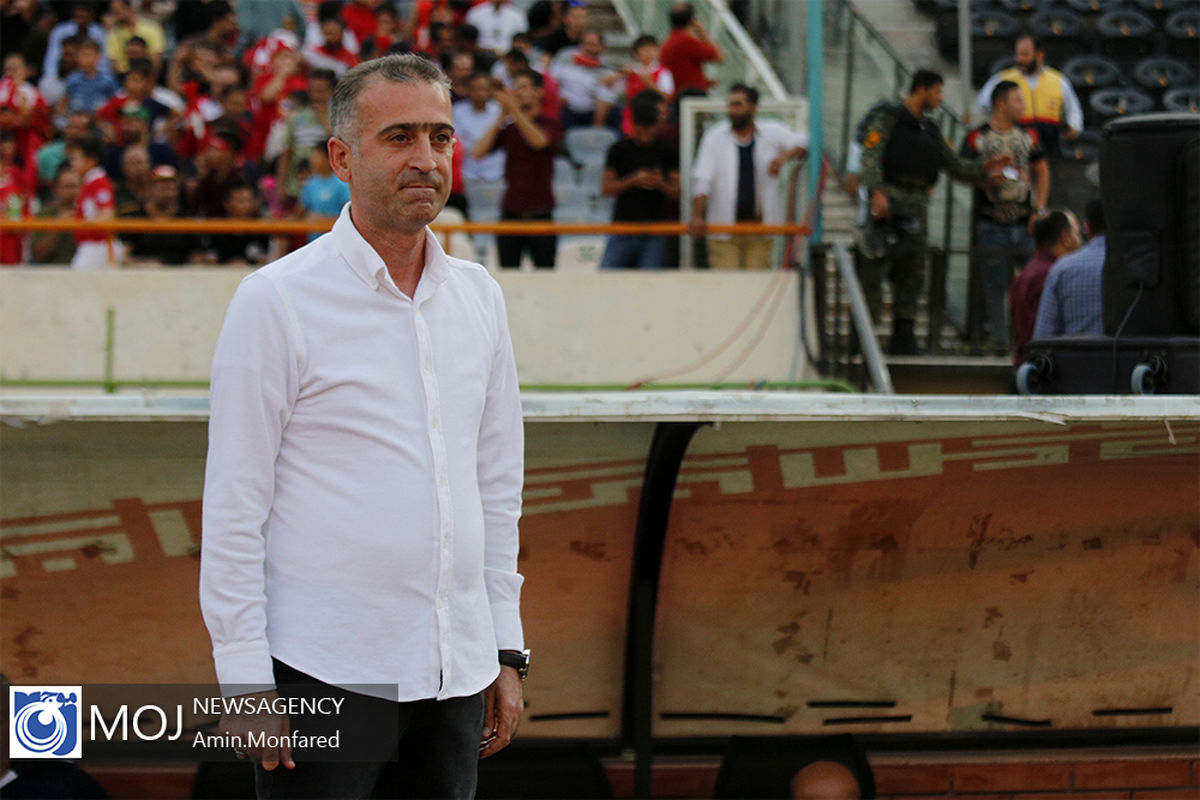 دیدار تیم های فوتبال پرسپولیس و پارس جنوبی جم