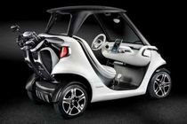 پیشرفته ترین خودروی زمین گلف ساخته شد