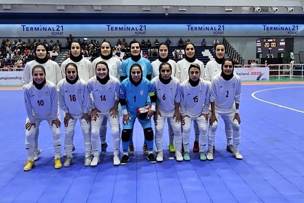 تیم ملی فوتسال زنان ایران نایب قهرمان شد