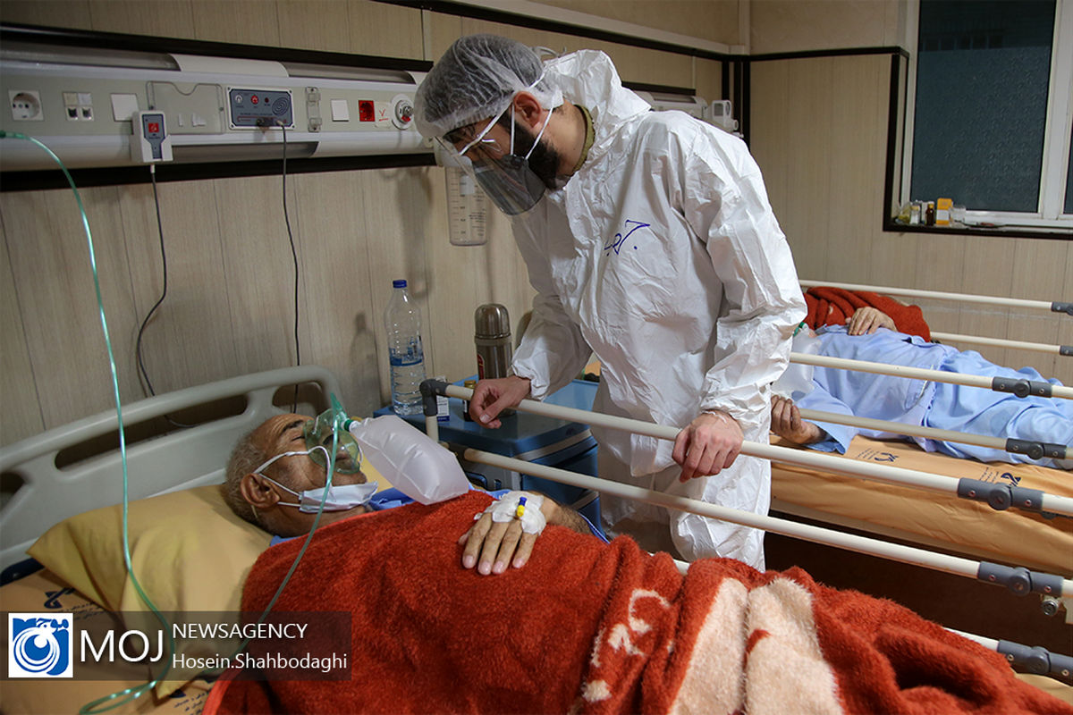 جهادگران سلامت بیمارستان کامکار قم در خط مقدم مبارزه با کرونا