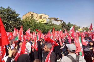 شور اربعین در دیار احمدبن موسی(ع)؛ اجتماع باشکوه جاماندگان کربلا