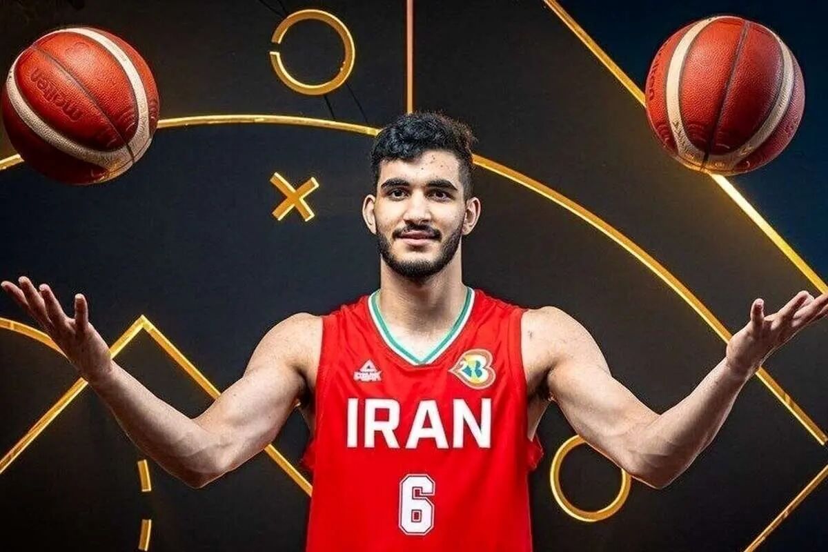 محمد امینی ، ملی‌پوش تیم ملی بسکتبال ایران