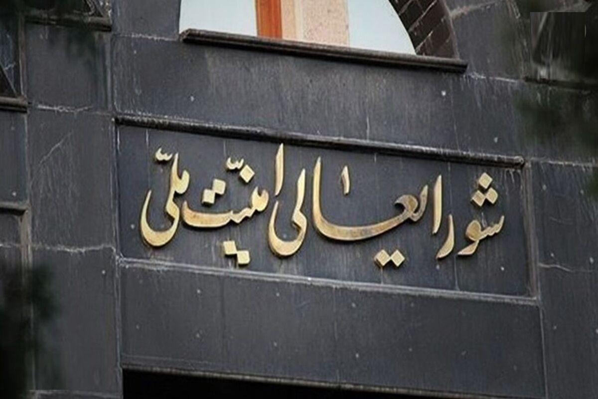 شورای عالی امنیت ملی