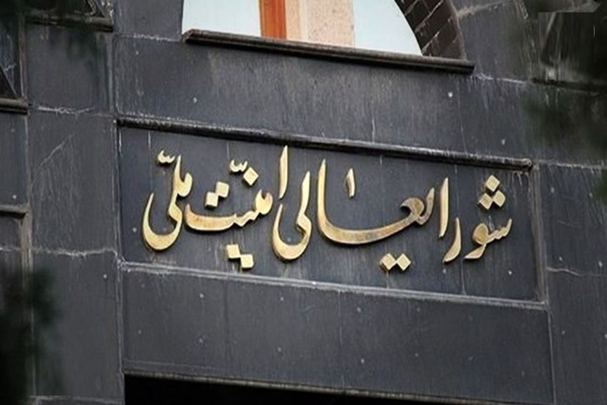 شورای عالی امنیت ملی