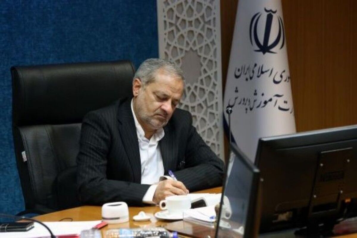 وزیر آموزش و پرورش علیرضا کاظمی