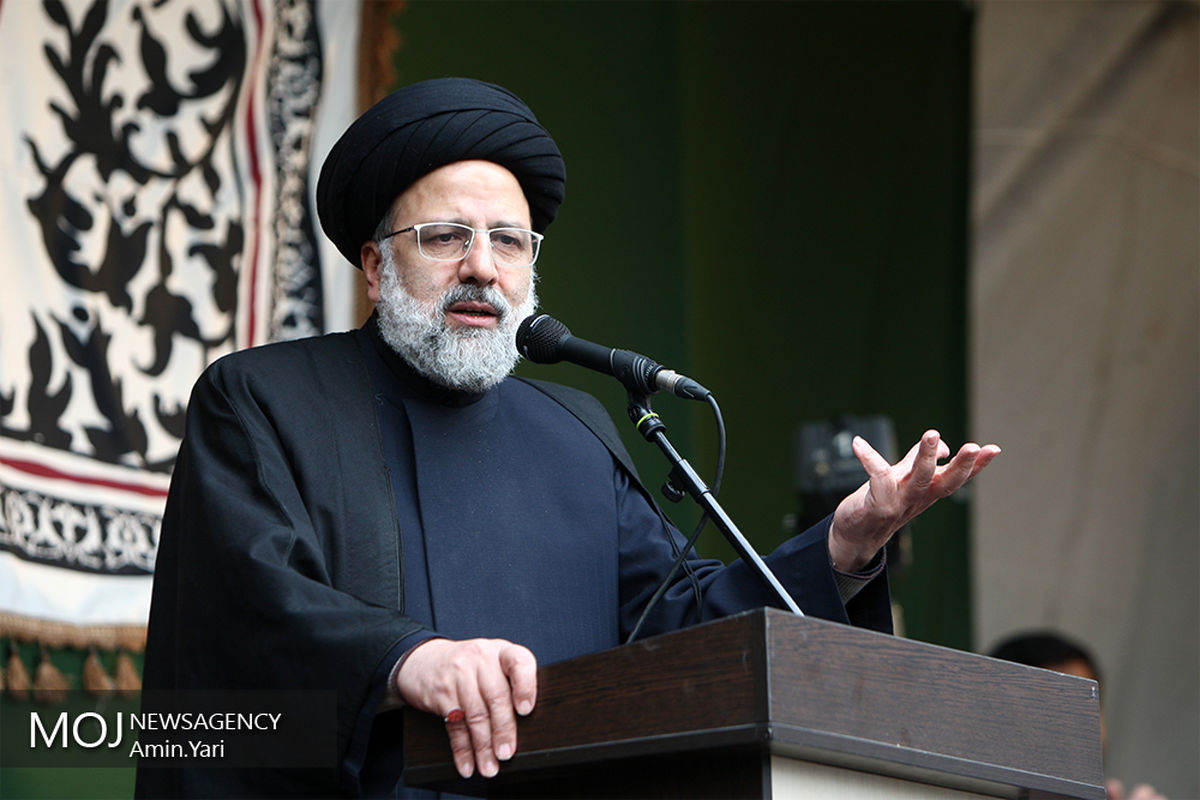 اجتماع هیات‎های عاشورای فاطمی در میدان هفت تیر/سید ابراهیم رییسی تولیت آستان قدس رضوی