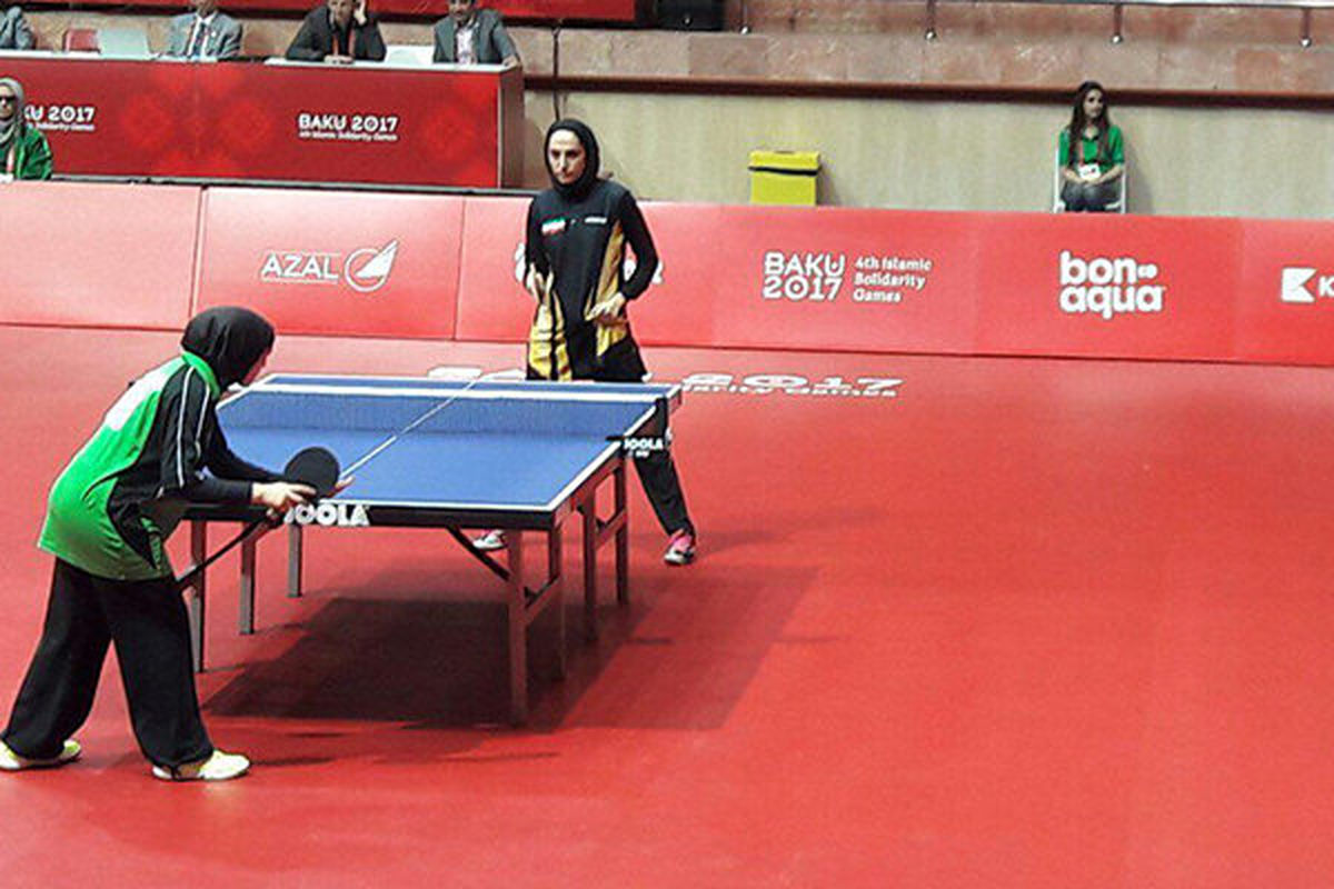 حضور دو بانوی کرمانشاهی در اردوهای تیم ملی تنیس روی میز