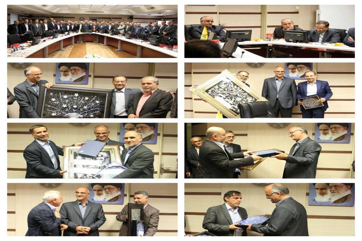 اصفهان- تودیع و معارفه شرکت گاز