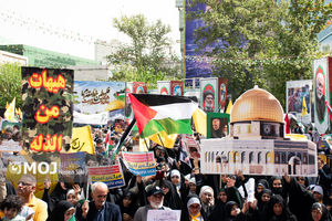 تجمع مردمی در حمایت از مردم مظلوم غزه