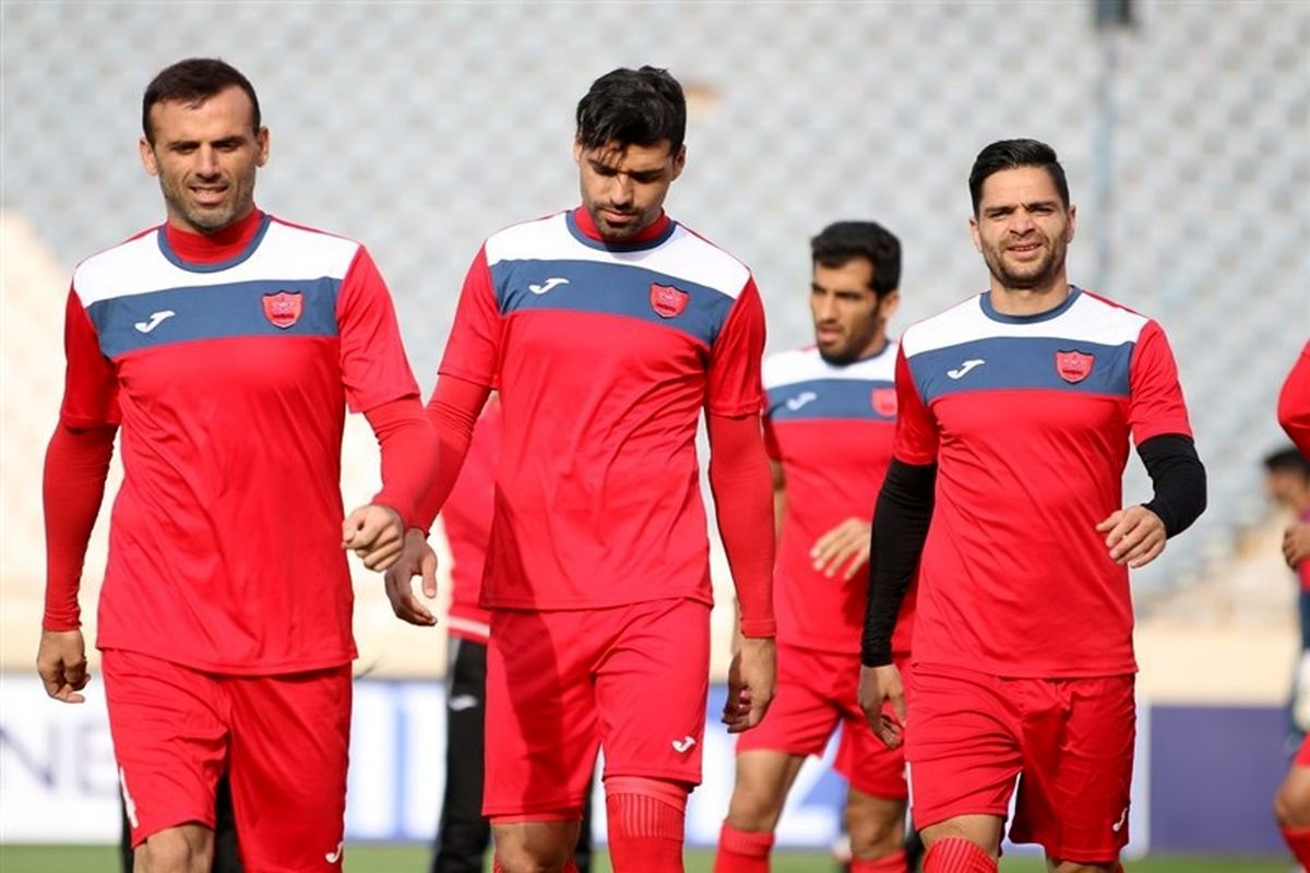 تمرینات پرسپولیس