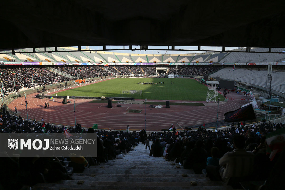 اجتماع ۱۰۰هزار نفری خانوادگی حجاب در ورزشگاه آزادی