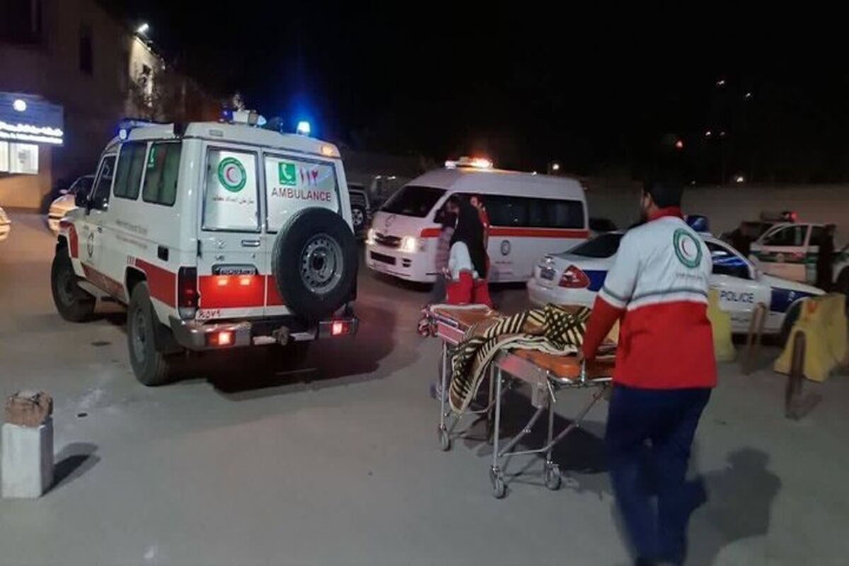 واژگونی اتوبوس کرمان