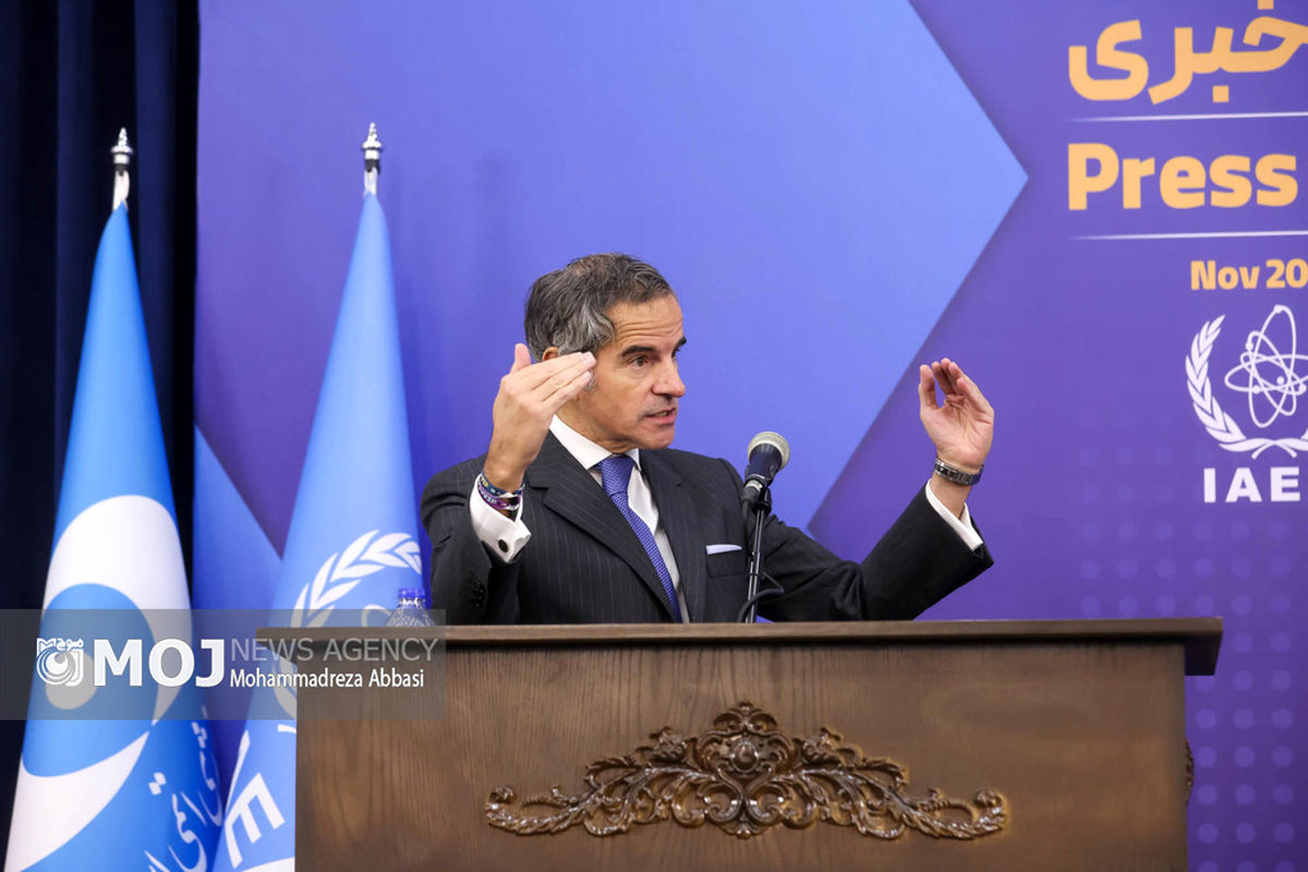 نشست خبری مشترک رئیس سازمان انرژی اتمی و مدیر کل آژانس بین المللی