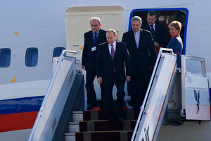 پوتین وارد تهران شد