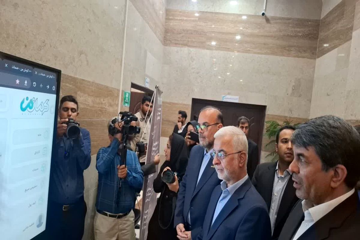 وزیر کشور در کرمان