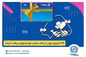 بانک تجارت همچنان پیشتاز در اعطای تسهیلات ازدواج و فرزندآوری