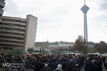 تشییع پیکر رییس و معاون سازمان تامین اجتماعی