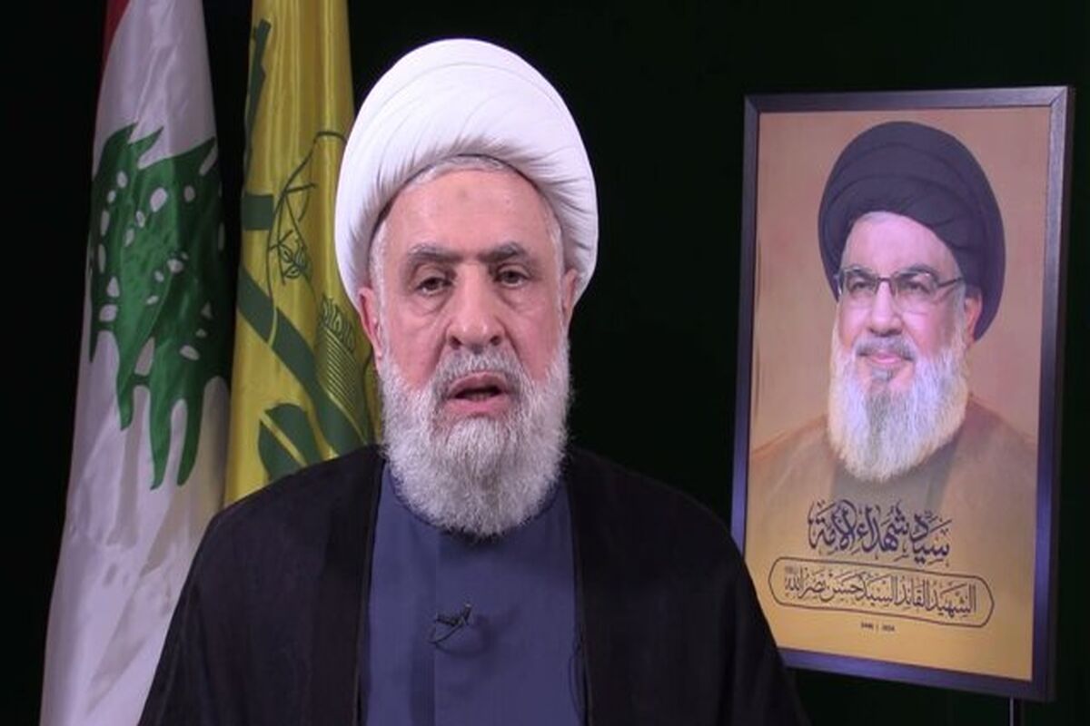 شیخ نعیم قاسم دبیرکل حزب‌الله لبنان