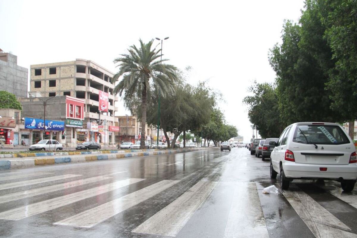 بارش باران+بندرعباس