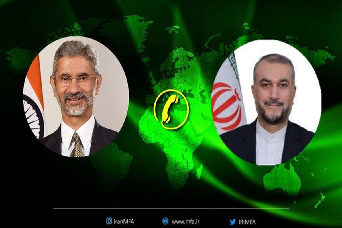 وزرای خارجه ایران و هند