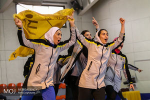 فینال مسابقات لیگ برتر ووشو بانوان