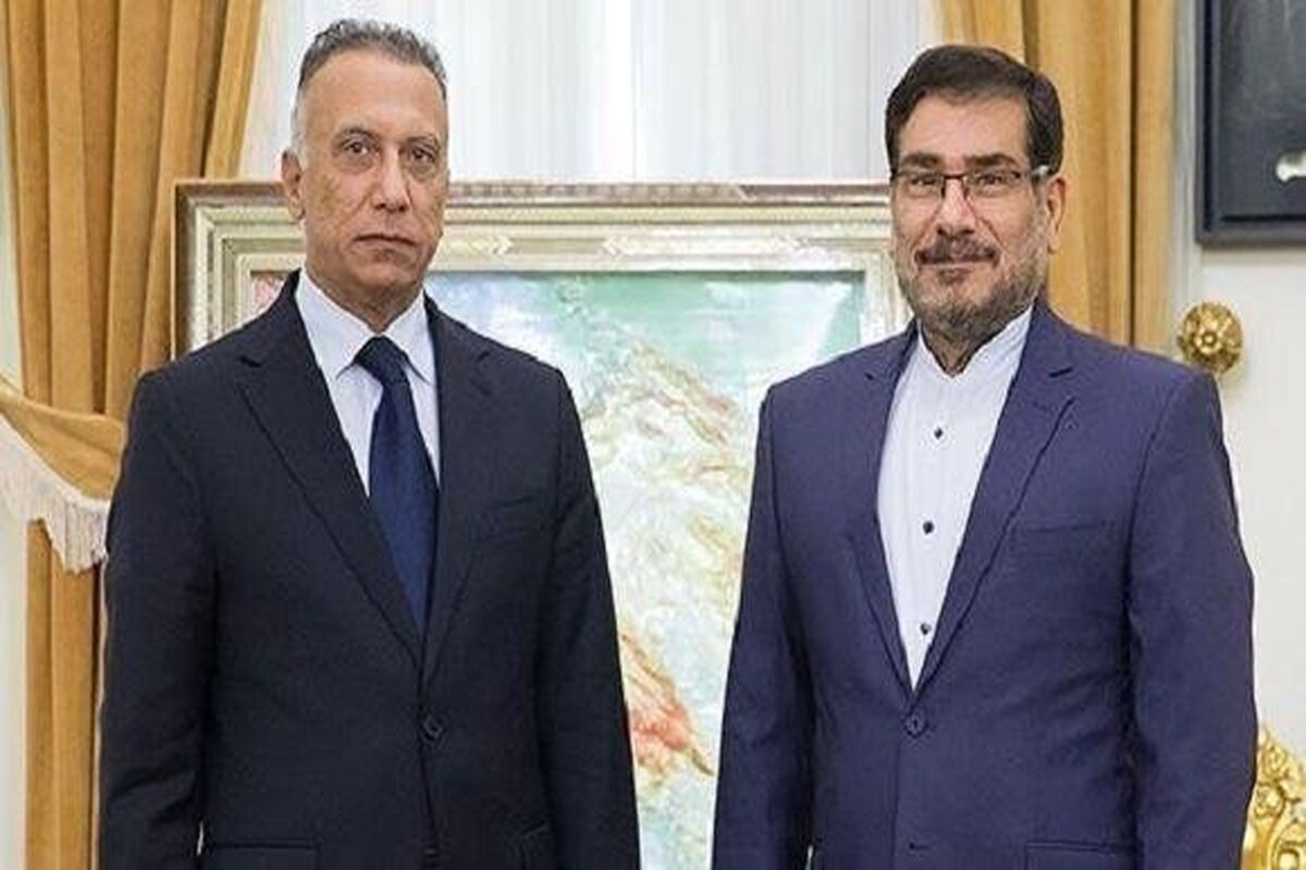 دیدار الکاظمی و شمخانی
