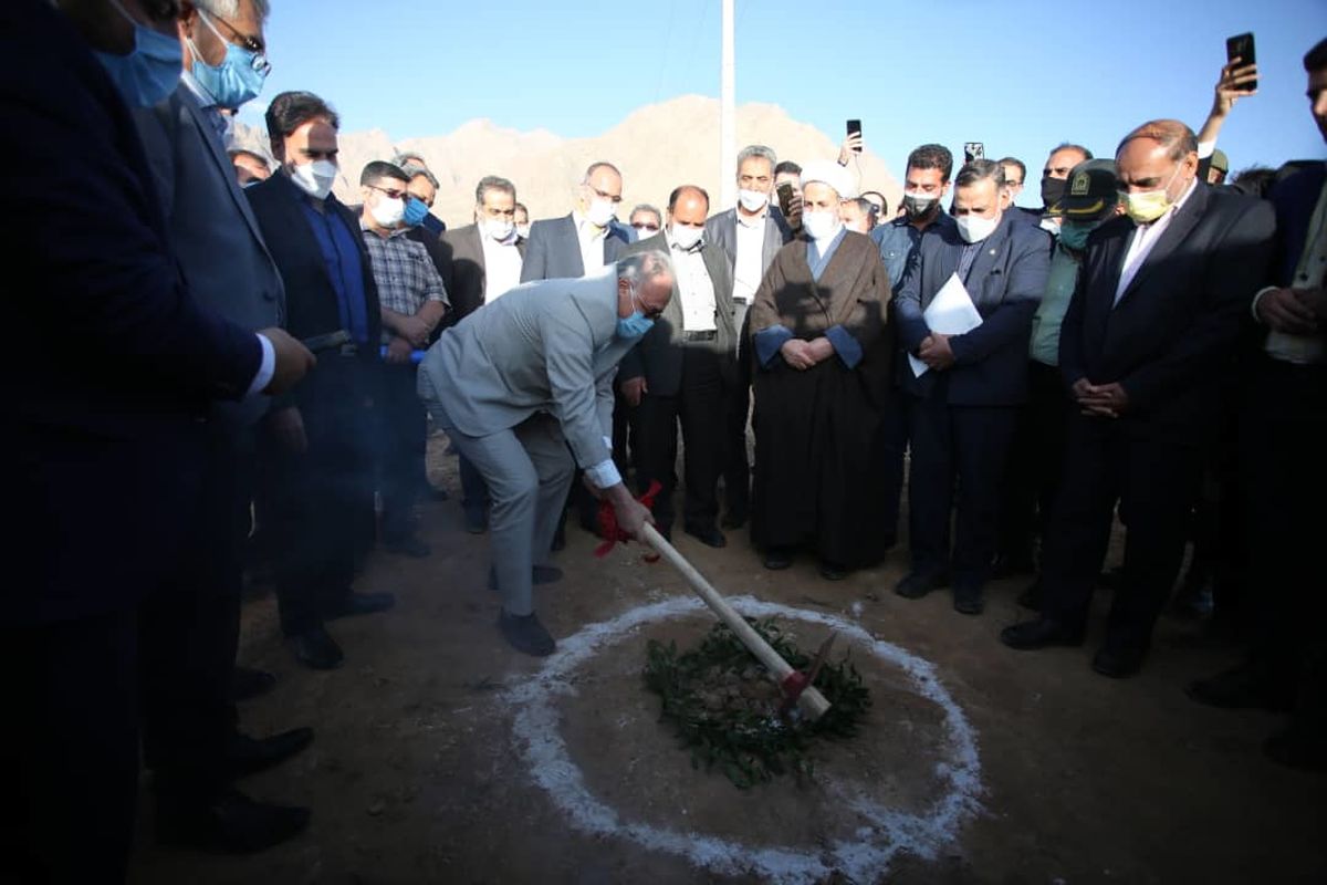 کلنگ زنی شهرک رمز ارز