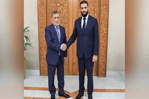 «عزت الشابندر» با «احمد الشرع» دیدار کرد