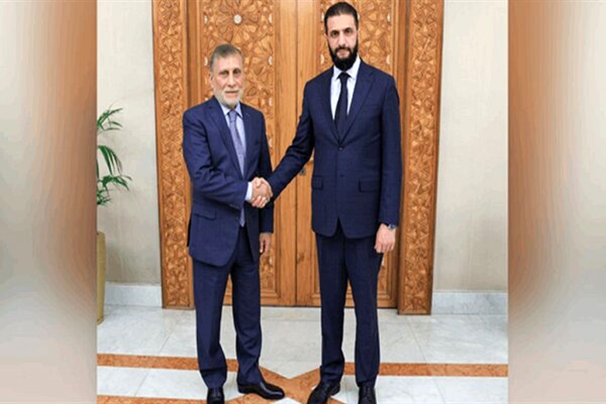 عزت الشابندر+احمد الشرع