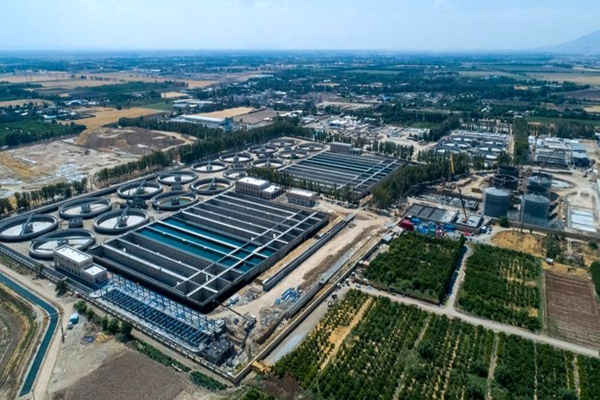 تصفیه خانه فاضلاب تهران