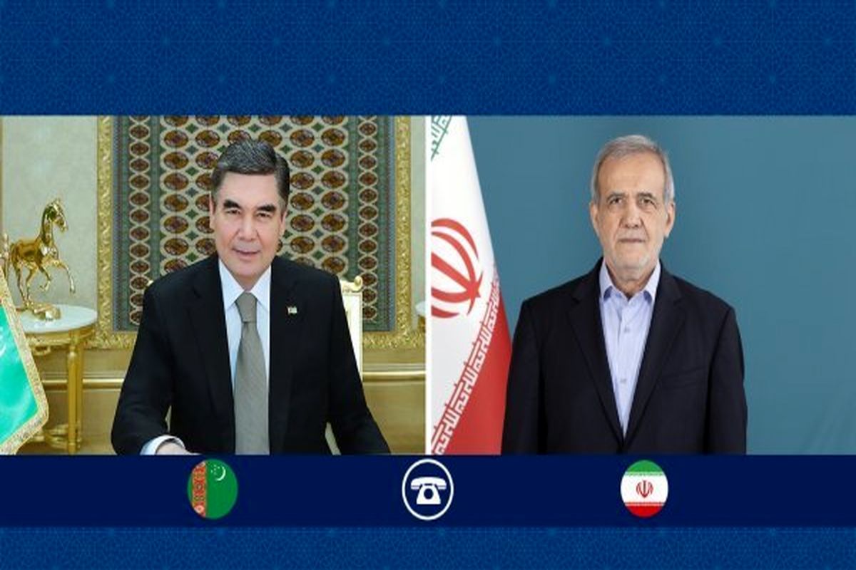 رئیس جمهور در گفت‌وگوی تلفنی با رهبر ملی ترکمنستان قربانعلی بردی محمداف