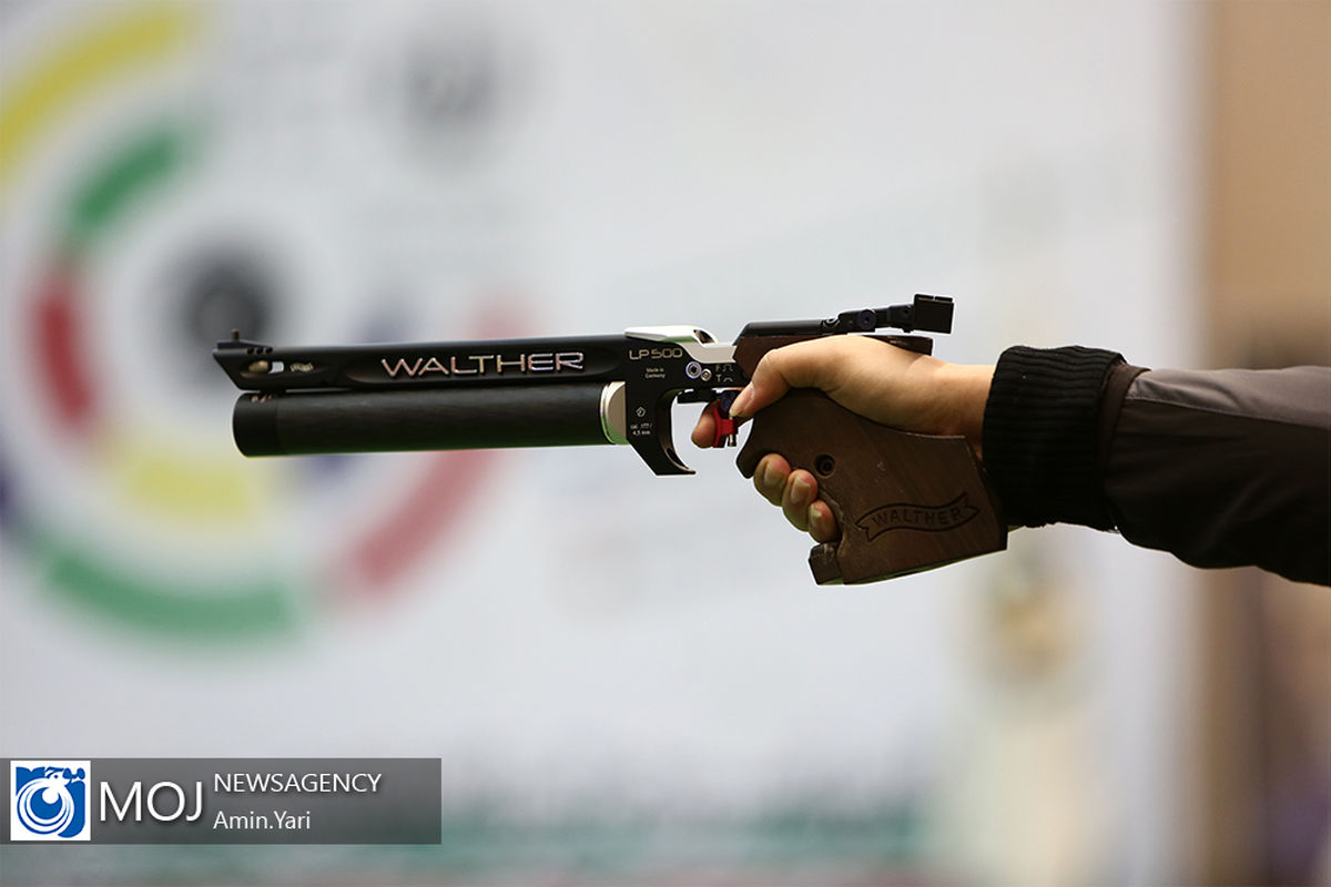 مرحله نخست مسابقات آزاد تپانچه کشور