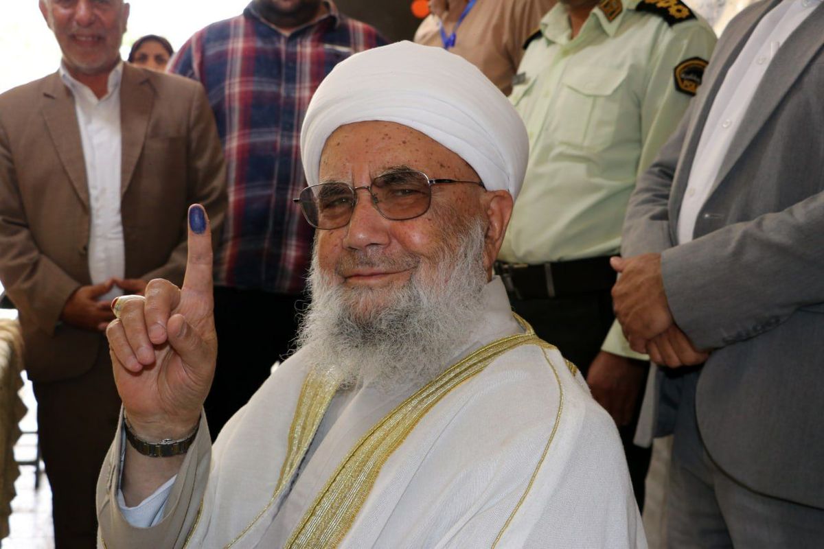 شرکت مولوی جامی الاحمدی در انتخابات