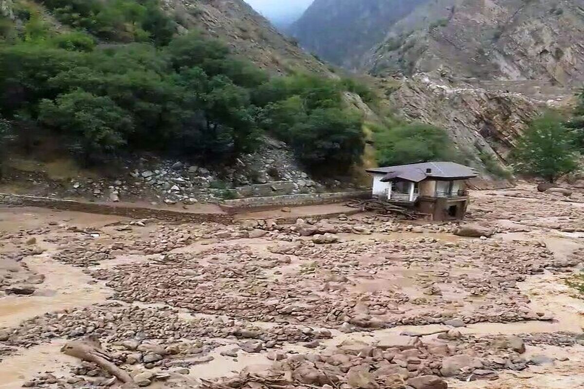 سیل مرزن آباد مرداد 1401