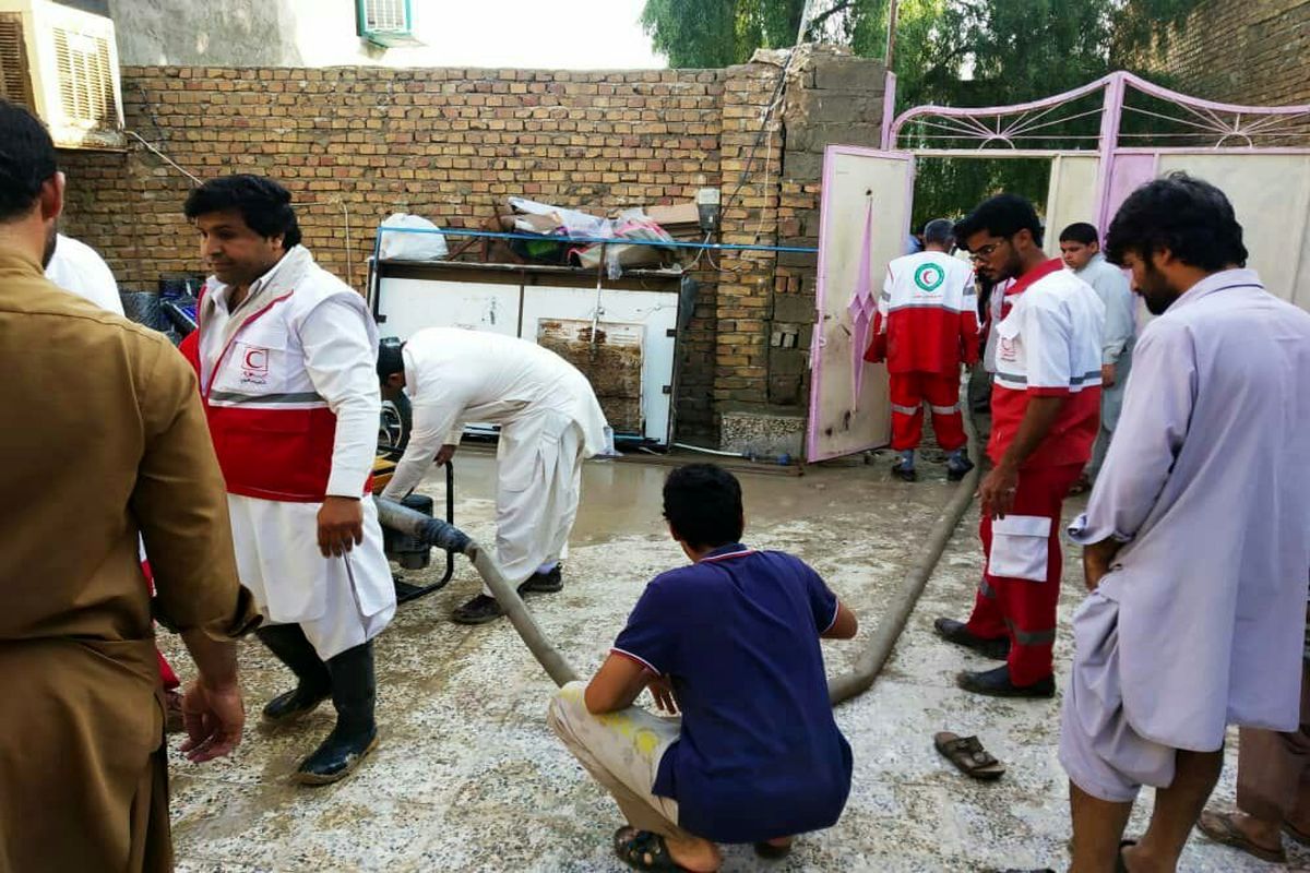 سیل در بشاگرد