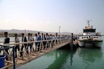 دهمین دوره از اردوی راهیان نور دریایی کلید خورد/اعزام اولین گروه راهیان نور دریایی