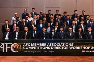 حضور بهاروند در کارگاه AFC 