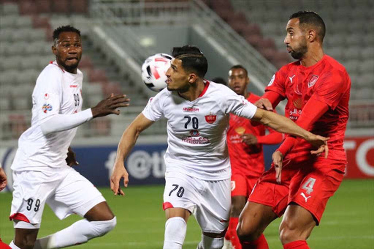 بازی شارجه امارات و پرسپولیس